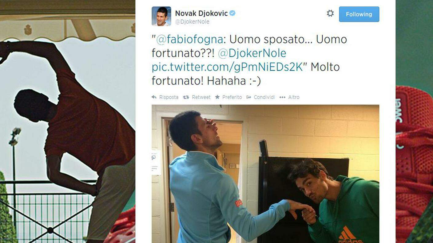 La risposta di Djokovic