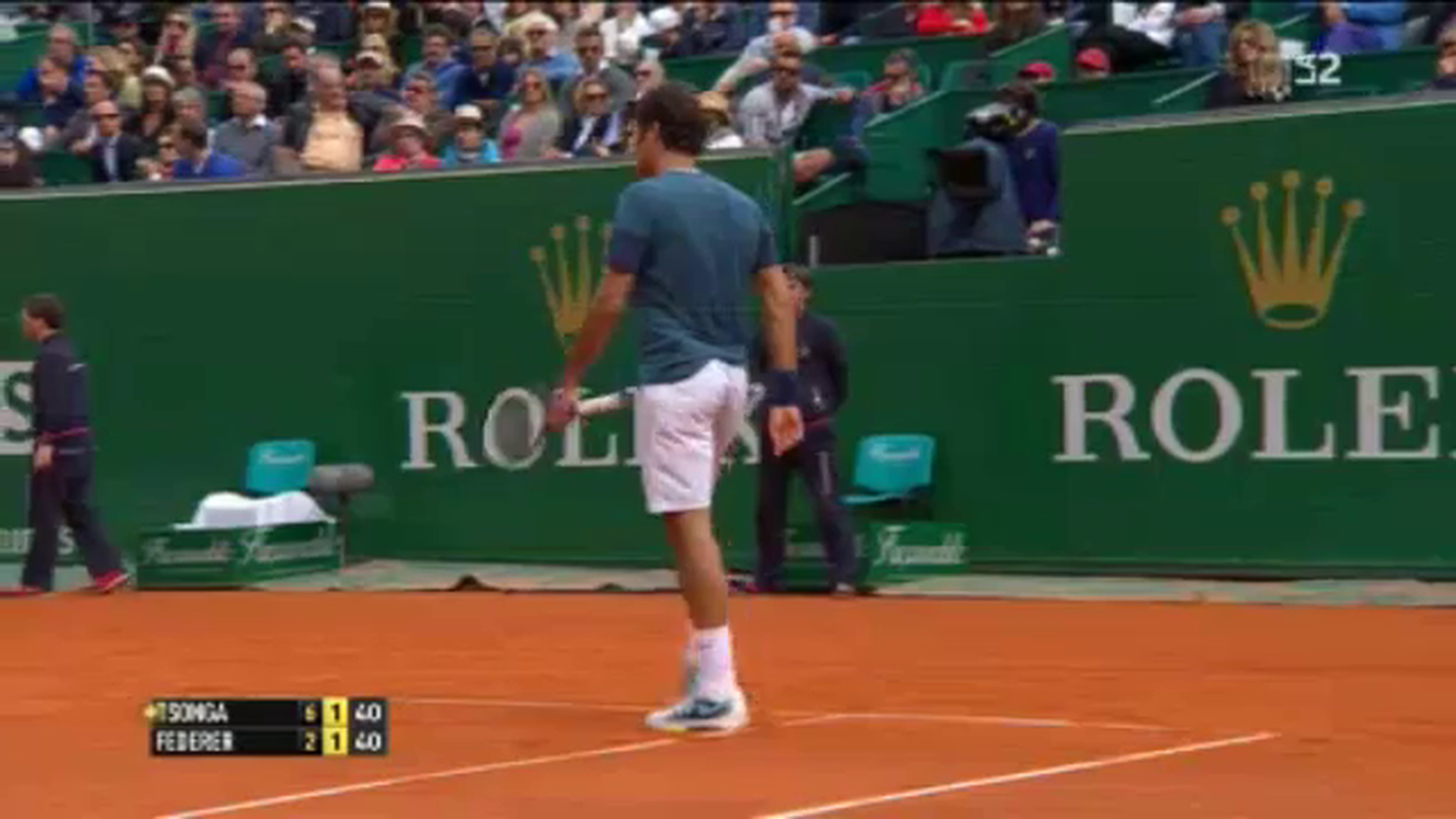Punto spettacolare nel 3o game del 2o set (18.04.2014)