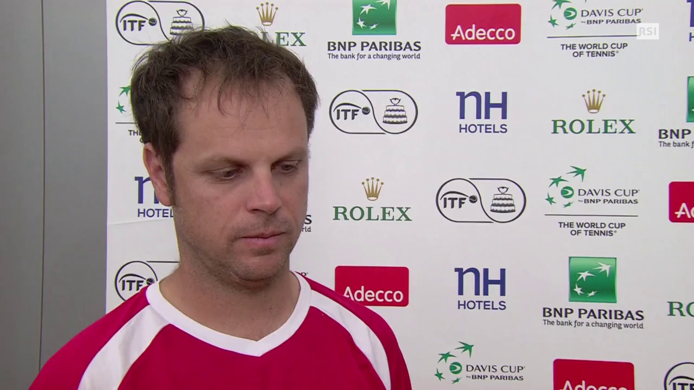 Coppa Davis, l'intervista a Severin Lüthi (14.09.2014)