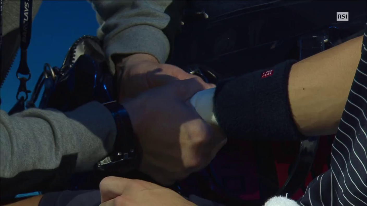 ATP Finals, highlights del secondo set di Federer - Nishikori (11.11.2014)