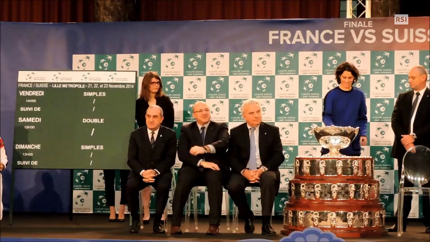 Il video del sorteggio della finale di Coppa Davis