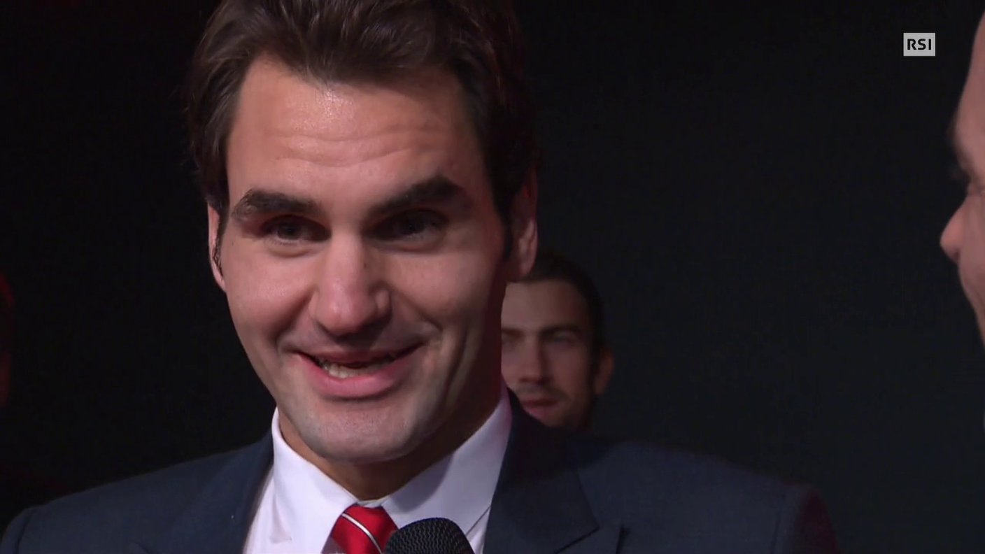 Coppa Davis, l'intervista a Roger Federer (24.11.2014)