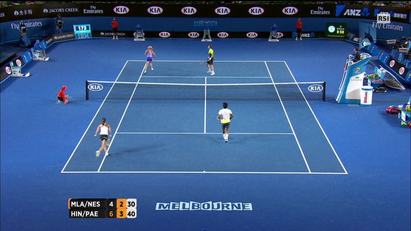 Australian Open, il servizio sul successo nel doppio di Martina Hingis (Domenica Sportiva 01.02.2015)