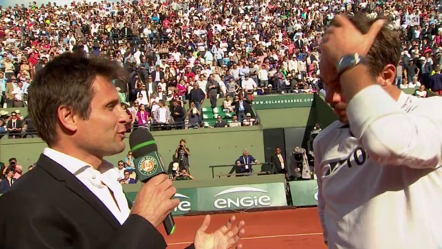 Roland Garros, l'intervista a Stan Wawrinka (02.06.2015)
