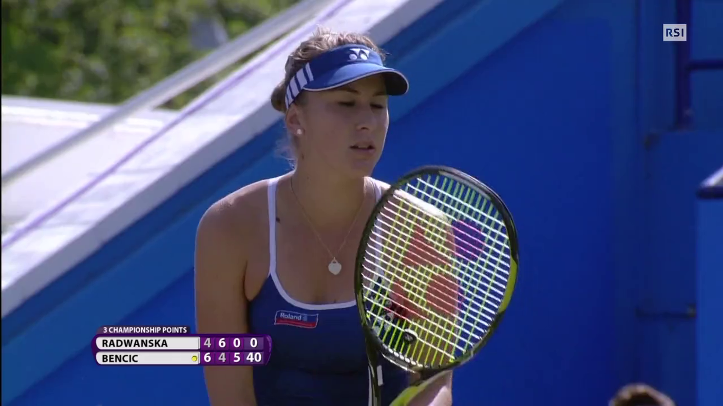 Eastbourne, il servizio sulla finale A.Radwanska - Bencic (Telegiornale 27.06.2015, 20h00)