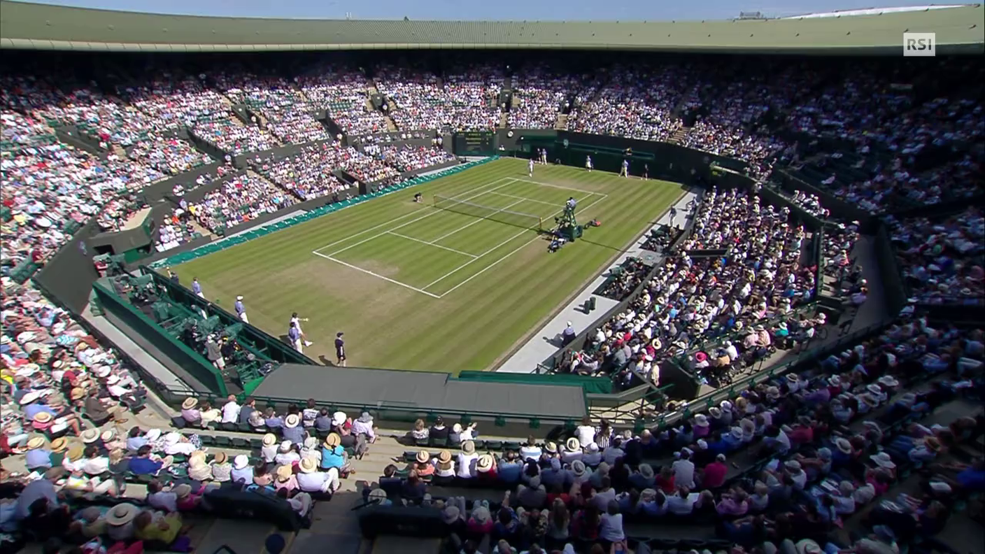 Wimbledon, highlights di Wawrinka - Goffin (06.07.2015)