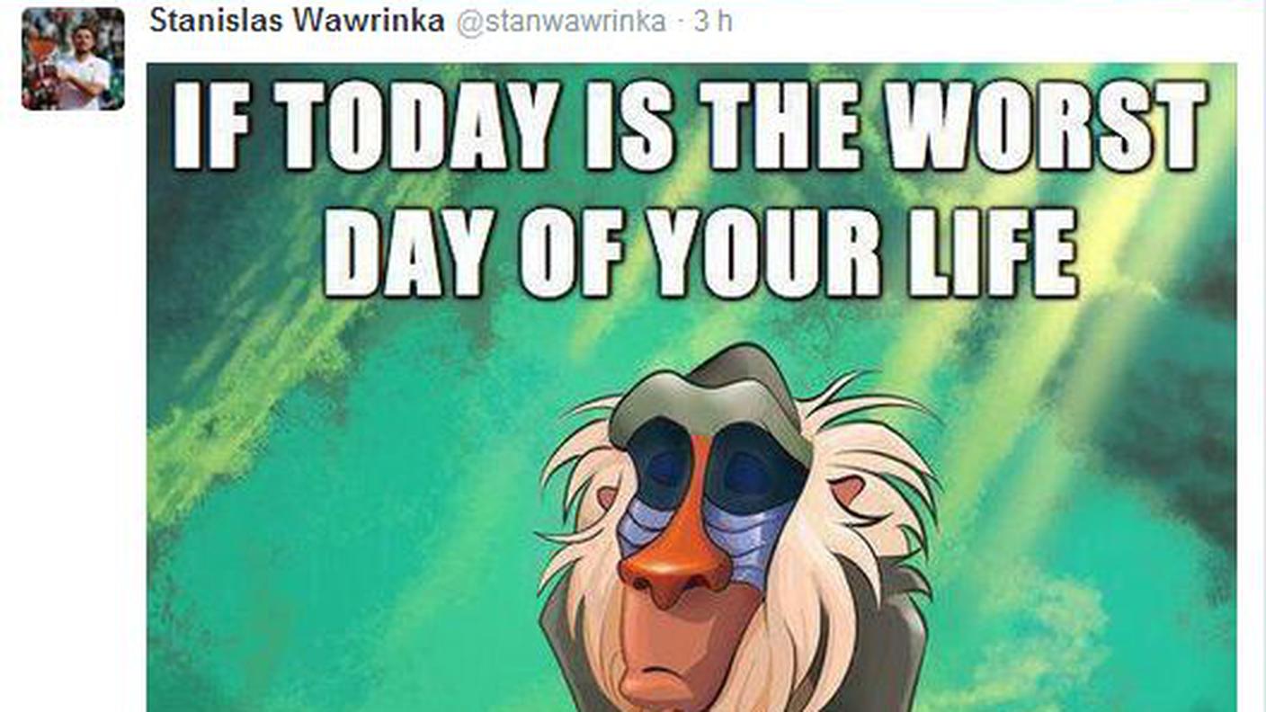 Stan Wawrinka twitter