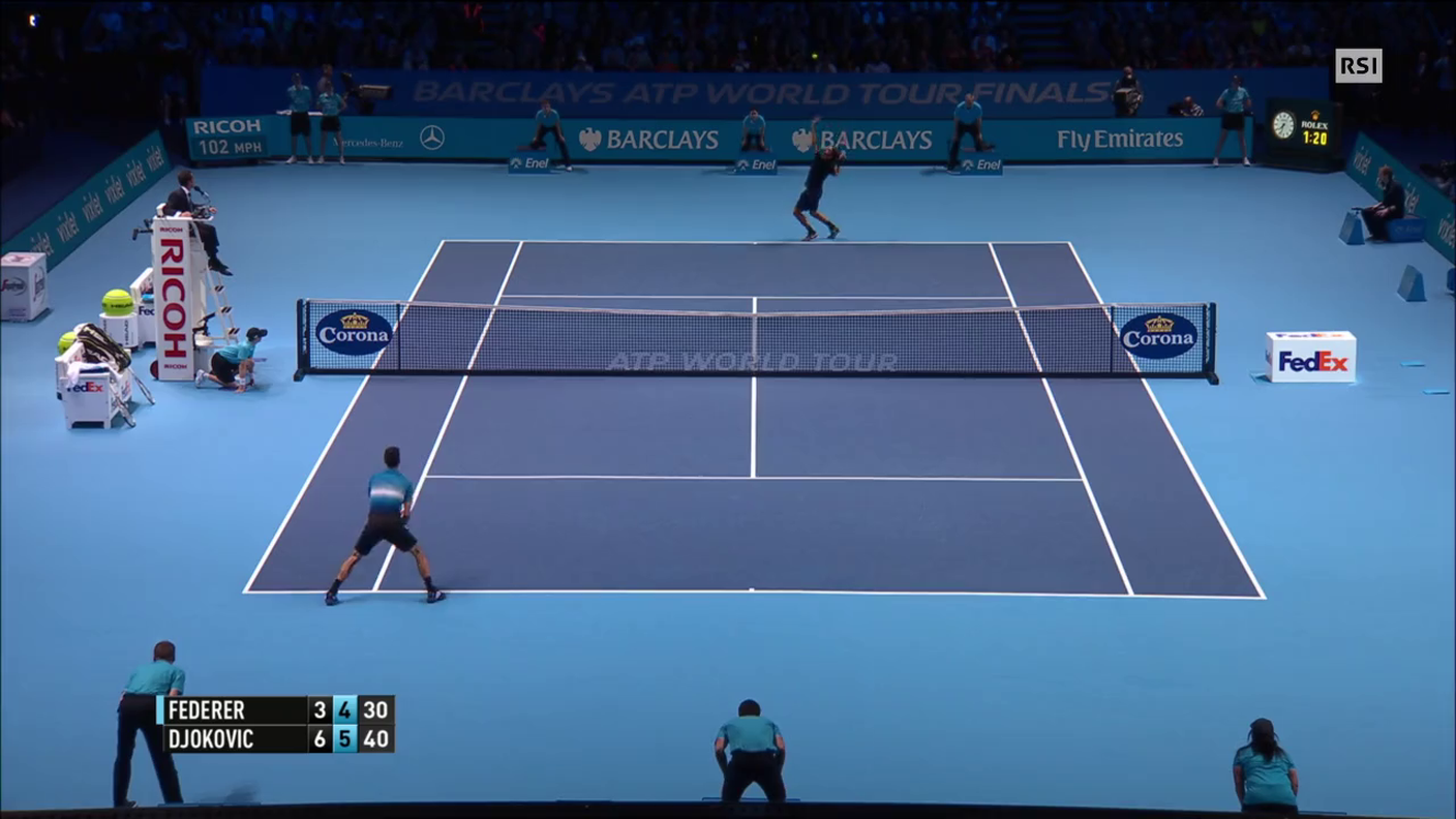 ATP Finals, il servizio su Federer - Djokovic (Telegiornale 23.11.2015, 12h30)