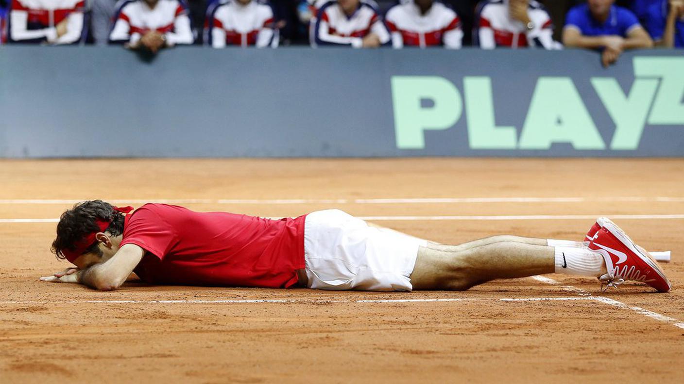 Federer emozionato