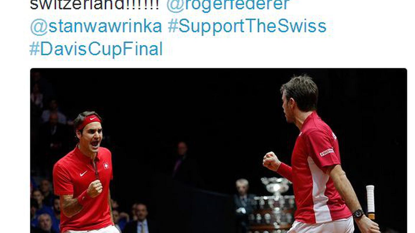 Il tweet di Nino Niederreiter