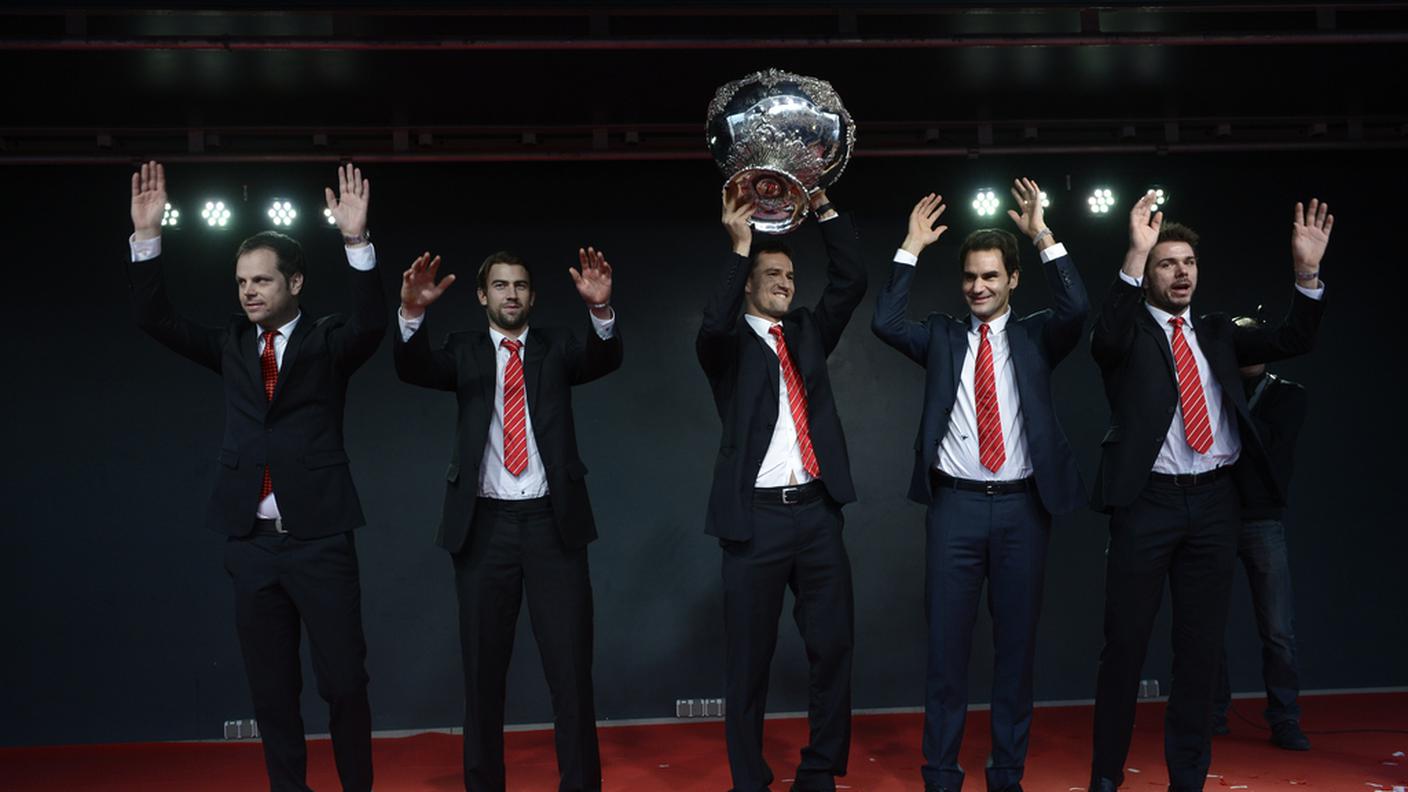 La squadra di Davis al completo
