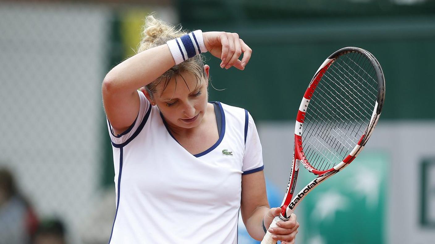 La tennista elvetica in una foto d'archivio 