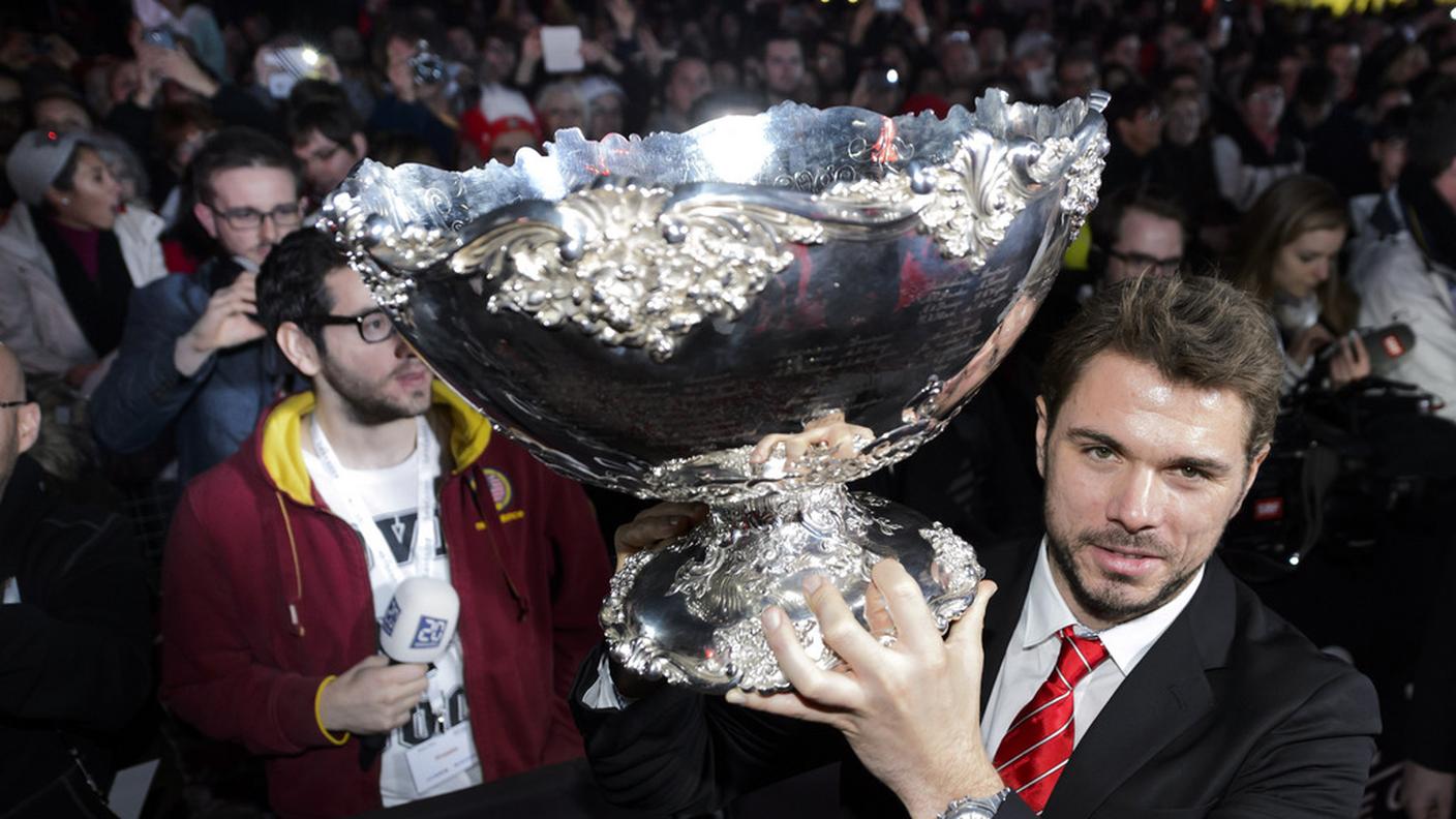 Wawrinka con l'insalatiera