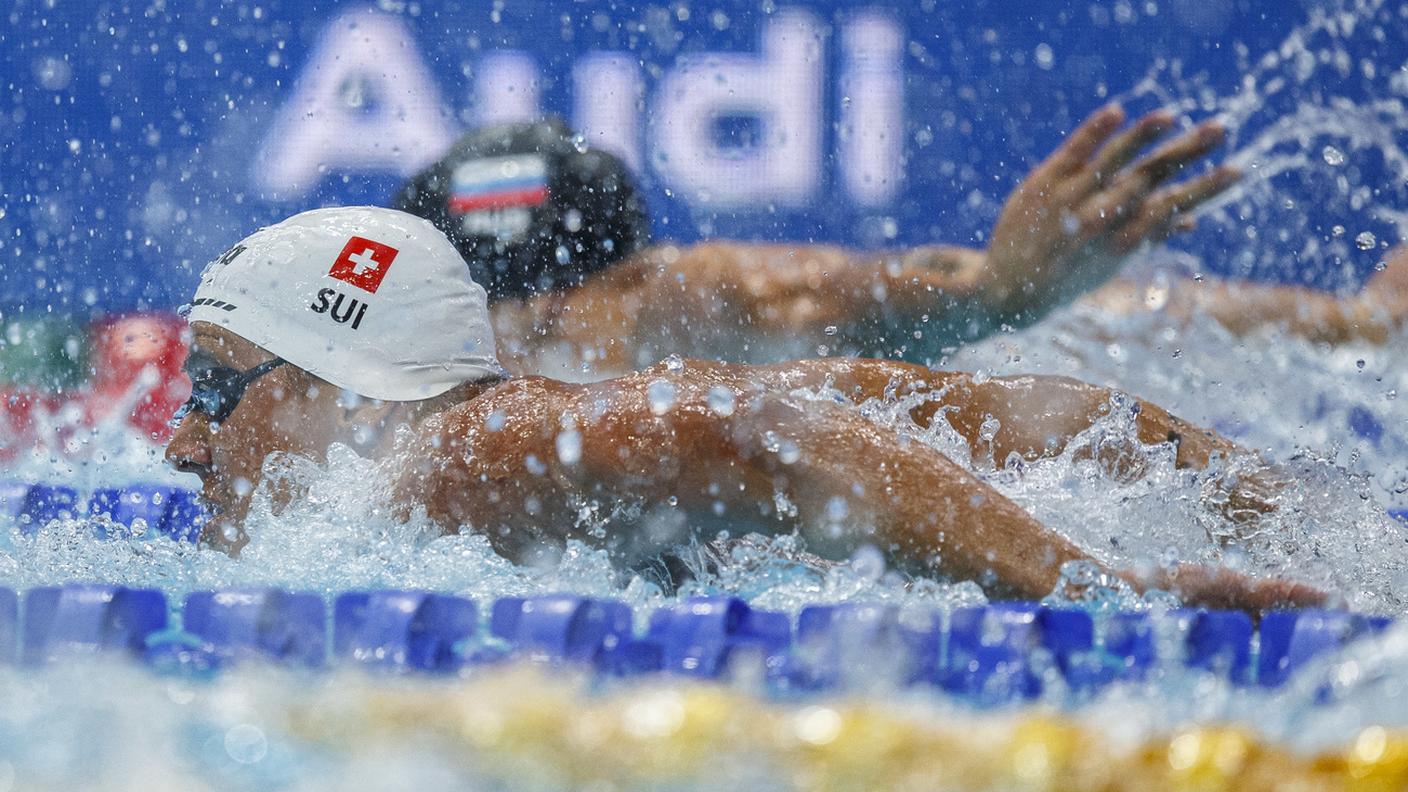 Il ticinese parteciperà alla staffetta 4x100 a stile libero