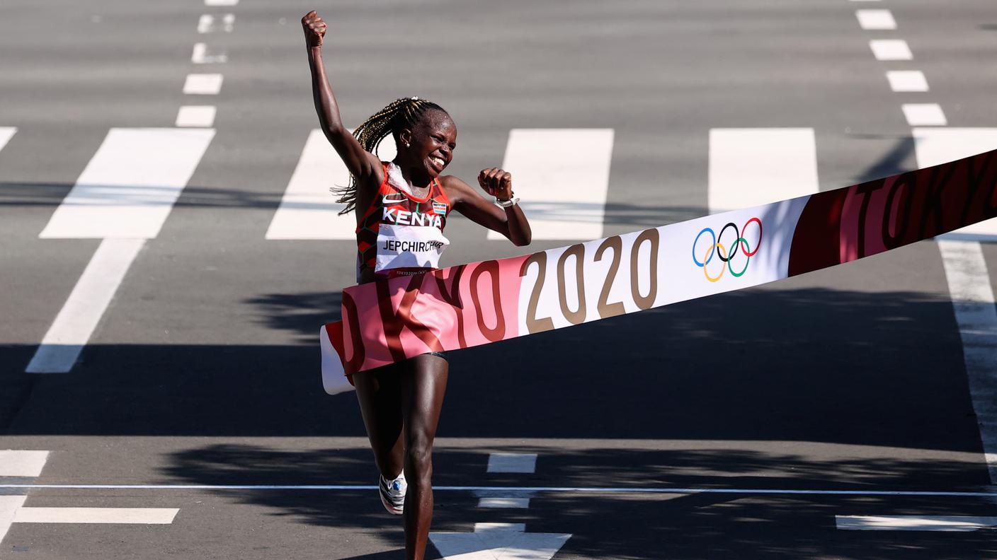 In apparenza fresca al traguardo