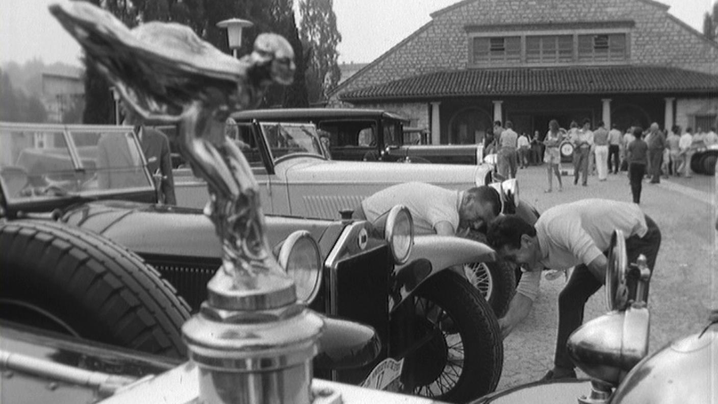 Auto d’epoca al Mercato coperto di Mendrisio