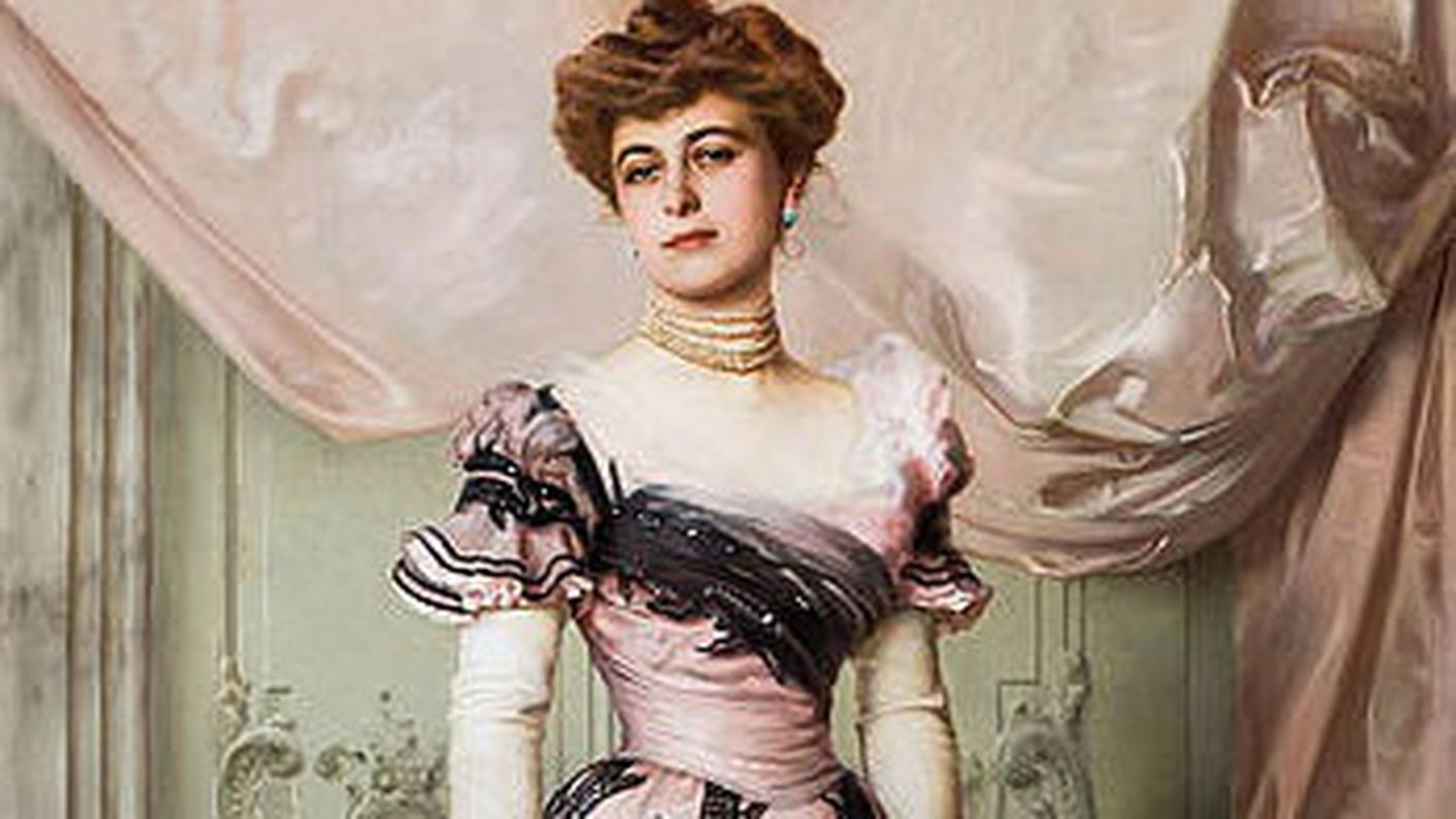 Ritratto Contessa Carolina Maraini Sommaruga 