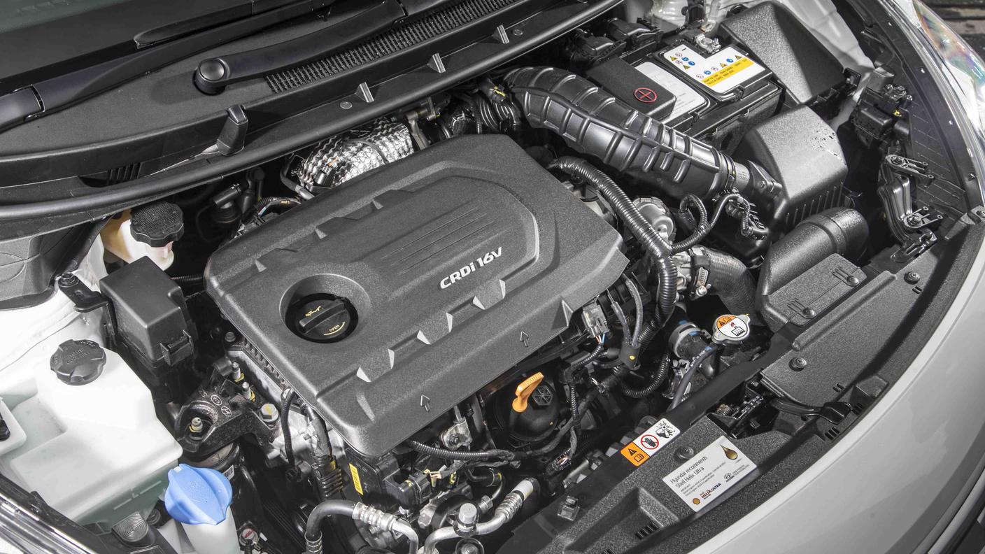 Il motore Turbodiesel 1,6 con 136 CV della Hyundai i30 Wagon Plena