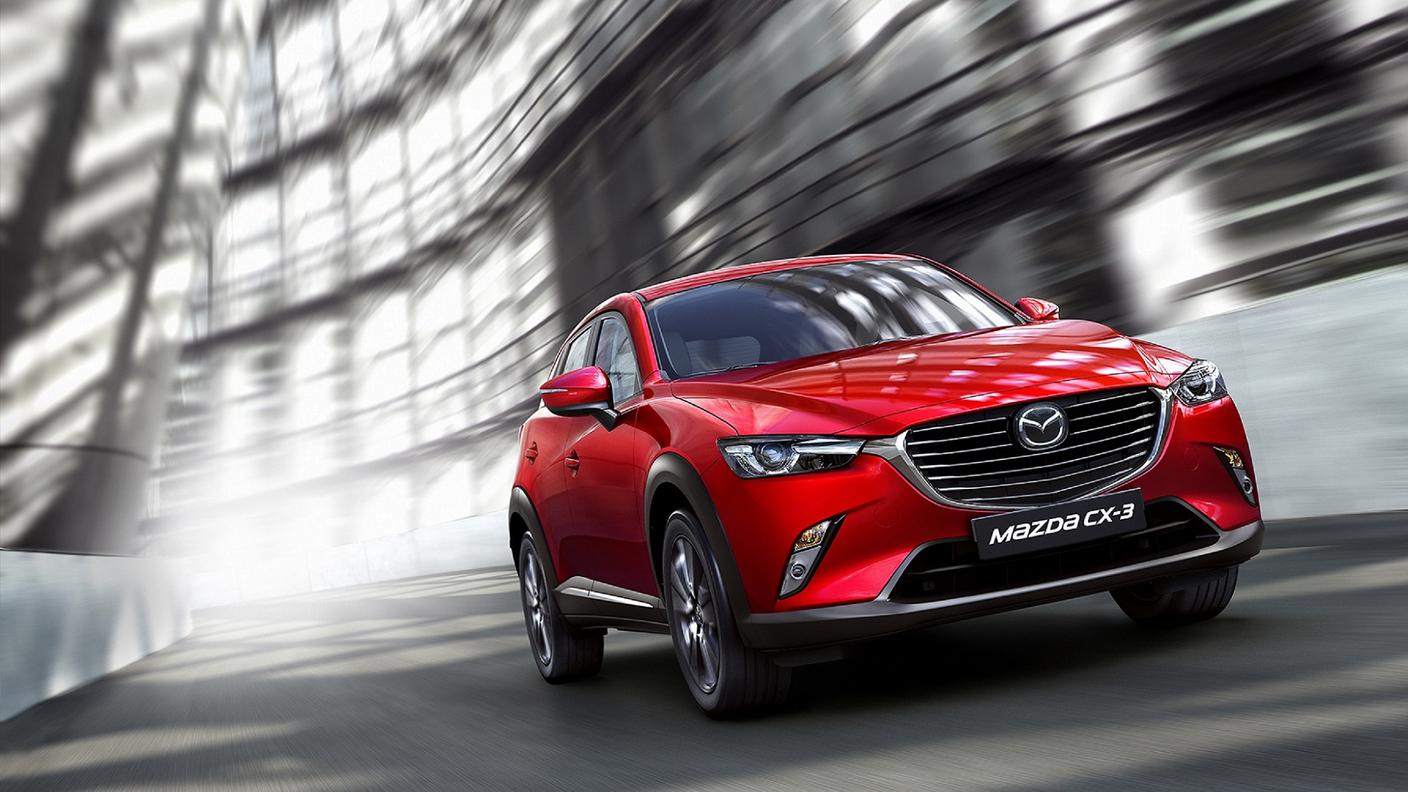 Si vendono bene anche d'estate le 4x4 come la pratica e vivace Mazda CX-3