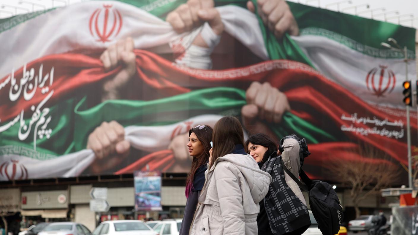 Ragazze iraniane a Teheran, 19 gennaio 2026