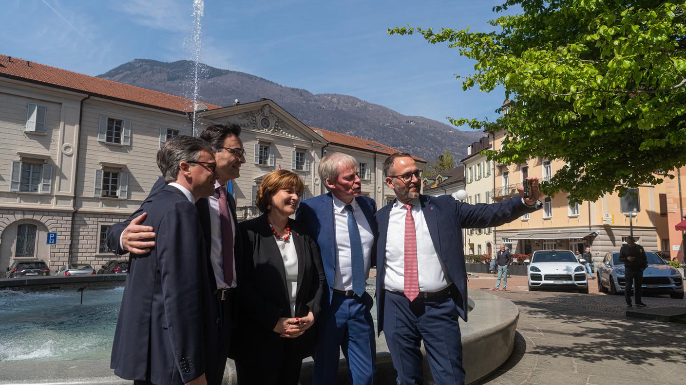 Il Consiglio di Stato ticinese, 6 aprile 2023