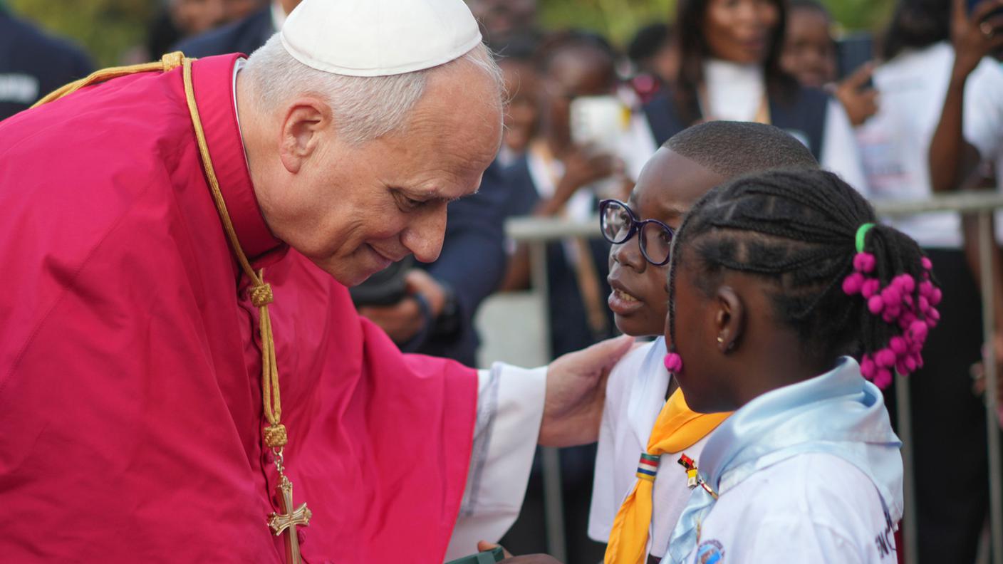 Papa Leone XIV a Luanda, in Angola