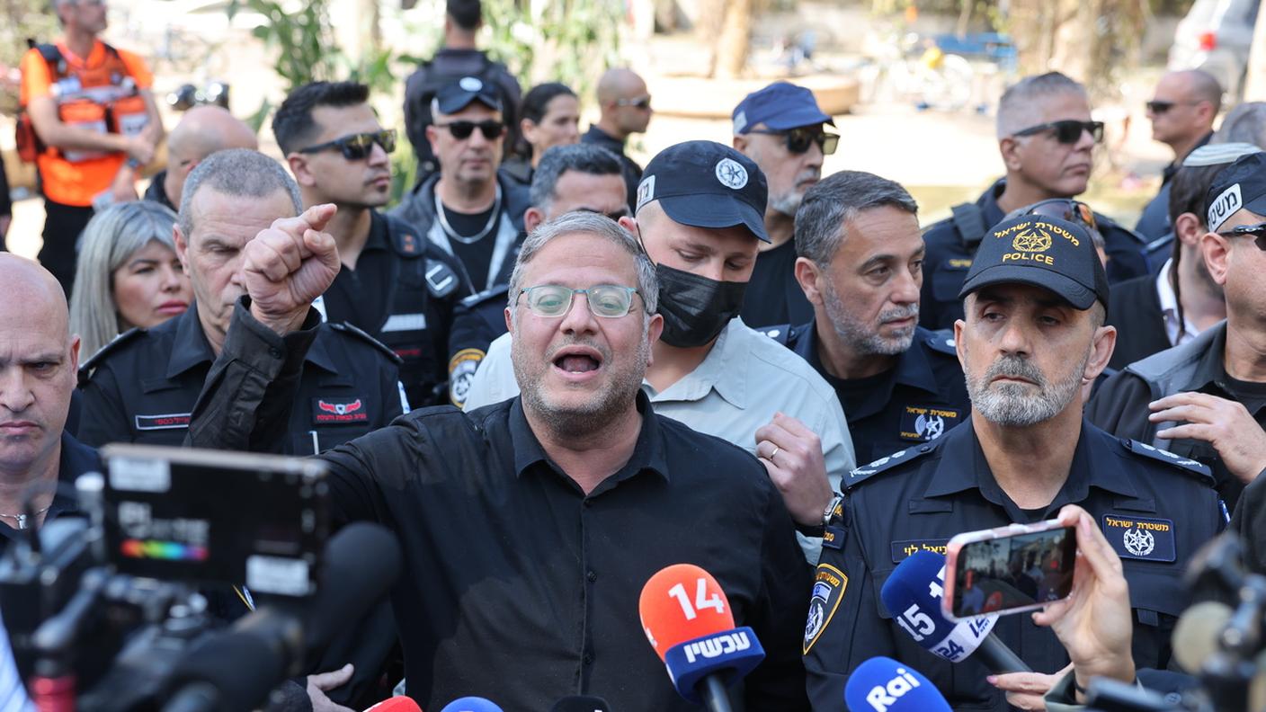 Il ministro israeliano della Sicurezza Nazionale, Itamar Ben Gvir