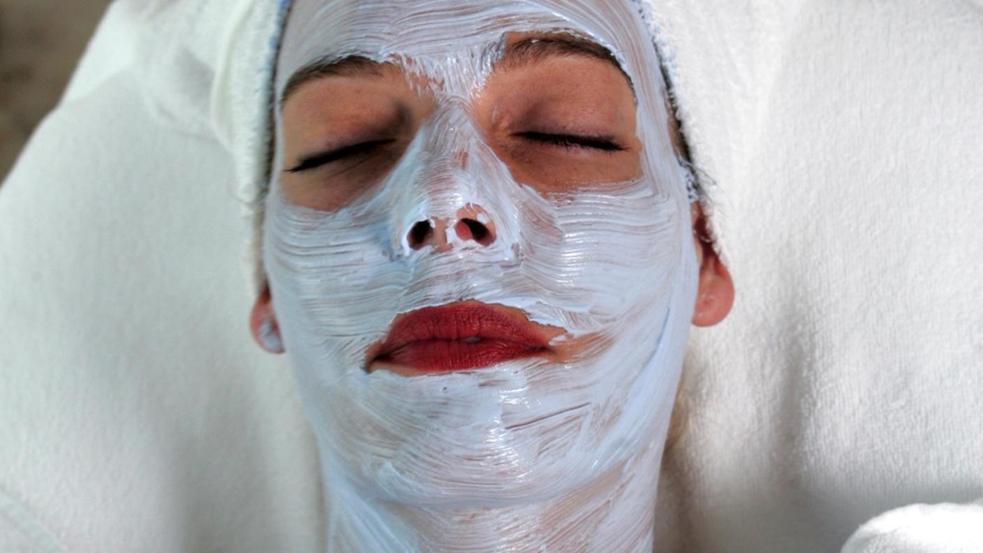 Maschera curativa per il viso