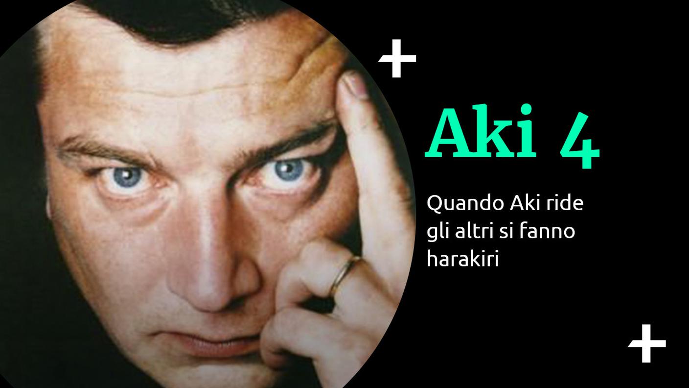 Cult Plus - Parole di Aki Umorismo freddo