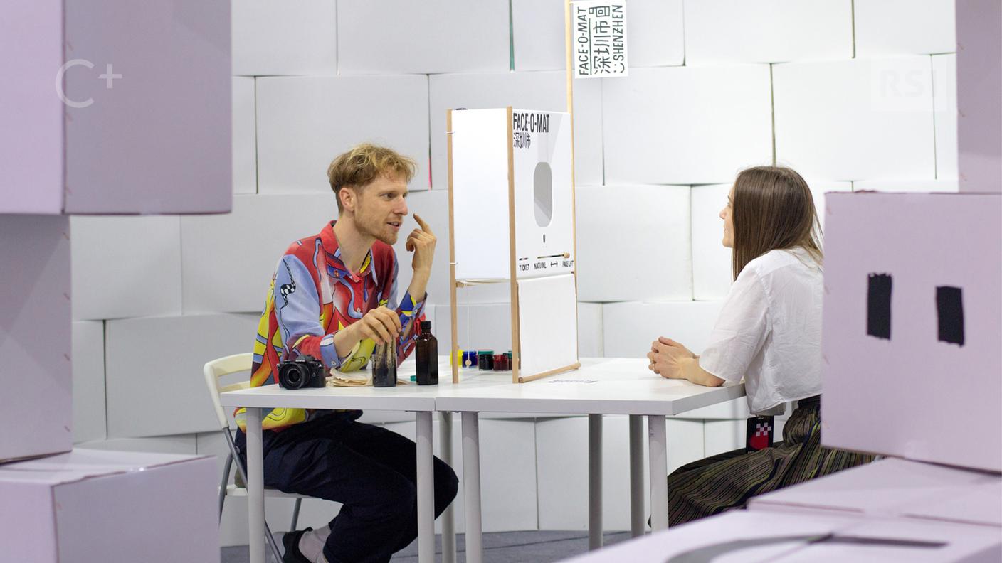 Face-o-mat e Sai Bot, Tobias Gutmann
