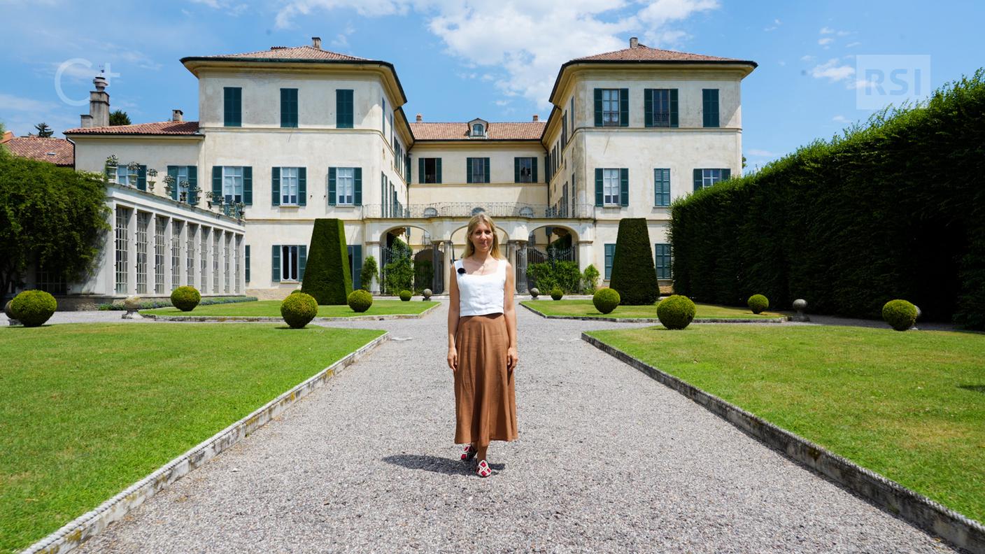 Giorgia Fasola a Villa Panza, Varese