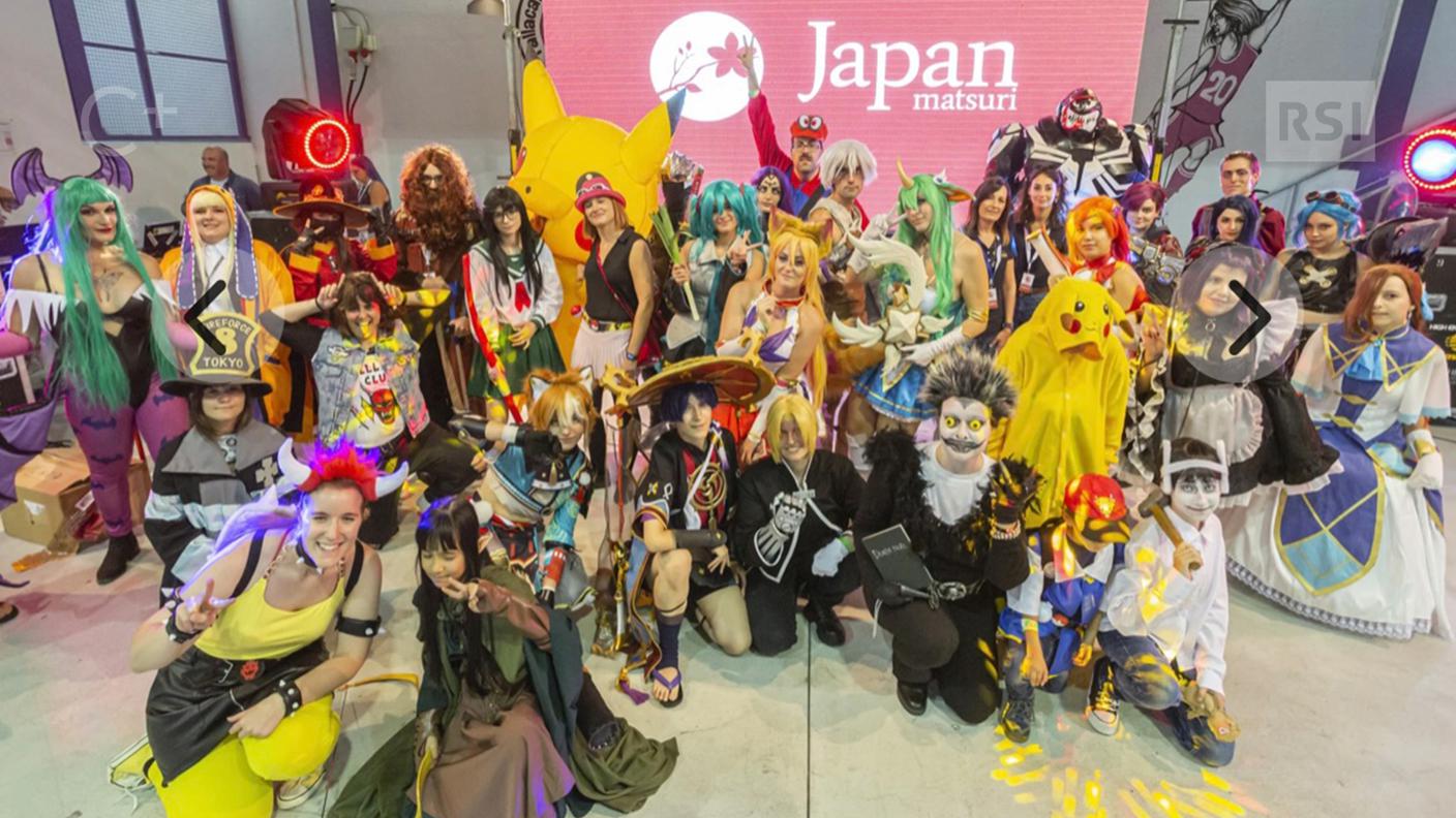 Cosplayer al Japan Matsuri