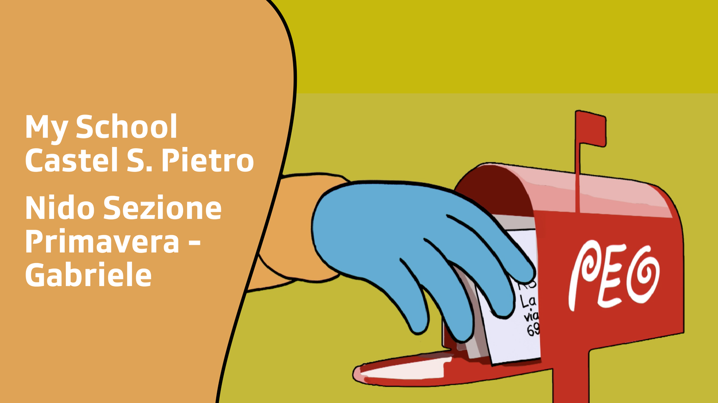 75 La posta di settembre 2023: "My School Castel S. Pietro, Nido Sezione Primavera - Gabriele"