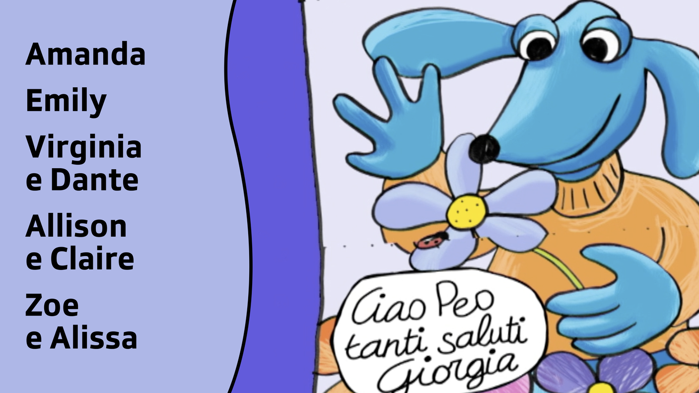 83 La posta di ottobre 2023: Amanda, Emily, Virginia e Dante, Allison e Claire, Zoe e Alissa