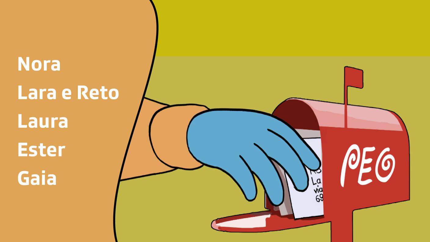La posta di Peo settembre 2022: Nora, Lara, Reto, Laura, Ester, Gaia