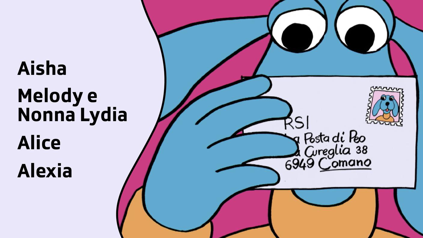 La posta di Peo settembre 2022: Aisha, Melody e Nonna Lydia, Alice e Alexia