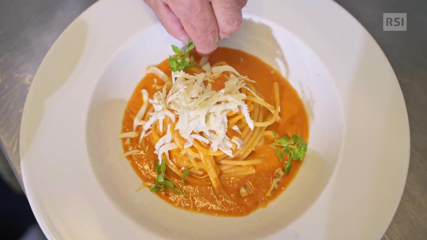 Spaghetto "Terreni alla Maggia" - Chef Davide Cerioli - Ristorante Centrale Losone