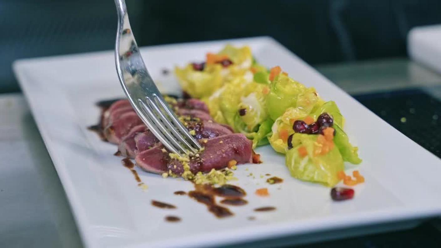 Filetto di cervo - Ristorante Orologio - Chef Davide Venturini 