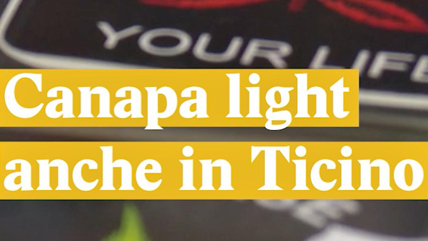 Canapa light anche in Ticino