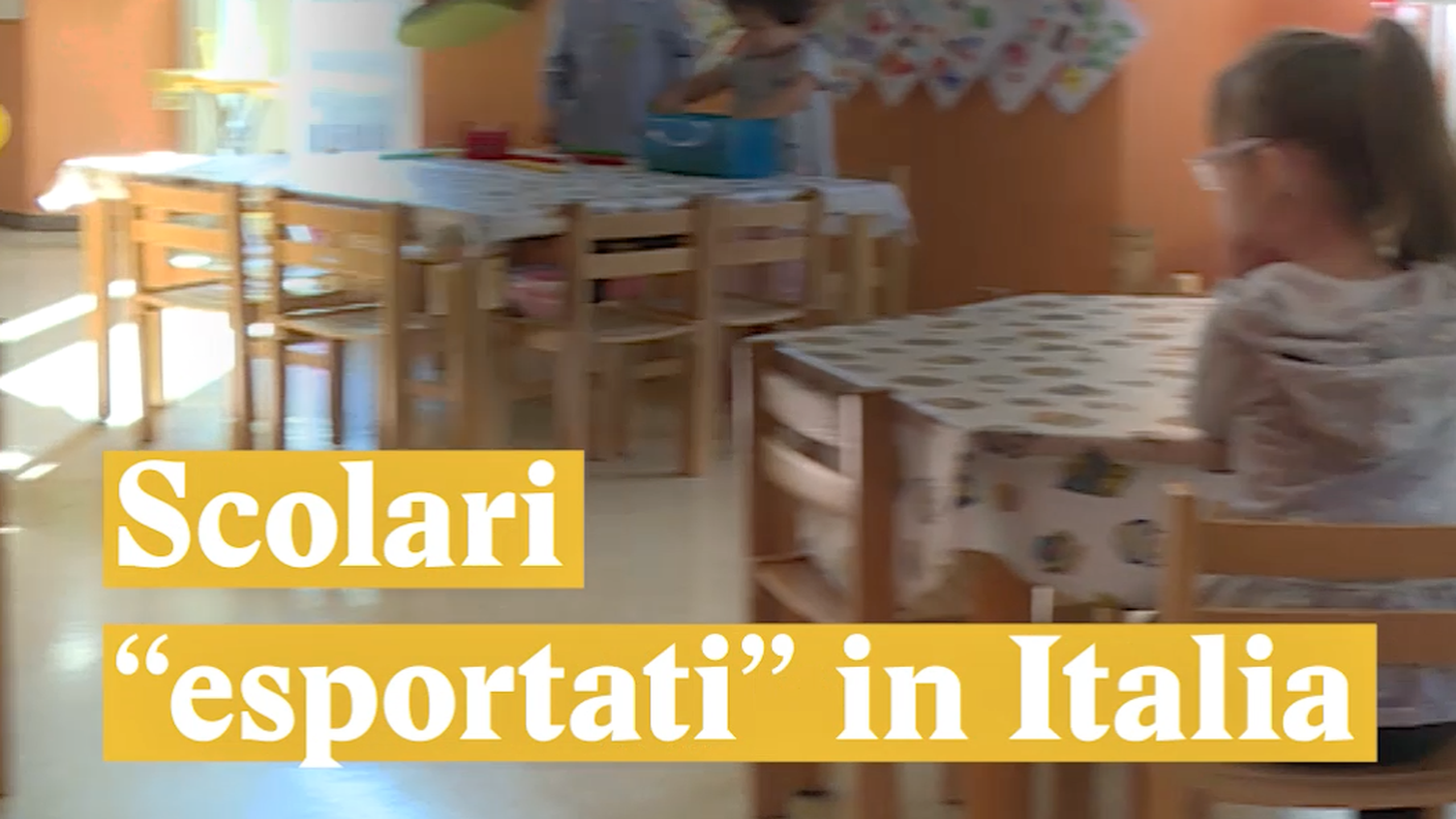 Scolari "esportati" in Italia