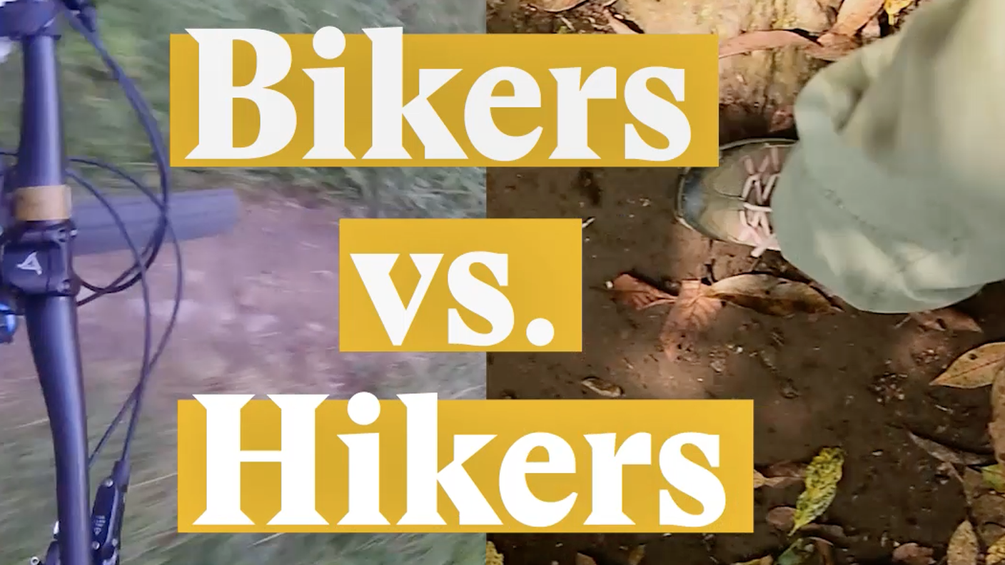 Bikers vs hikers