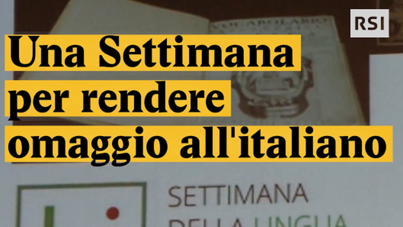 Settimana dell'italiano