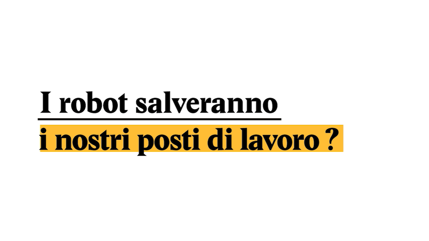 Robot e lavoro