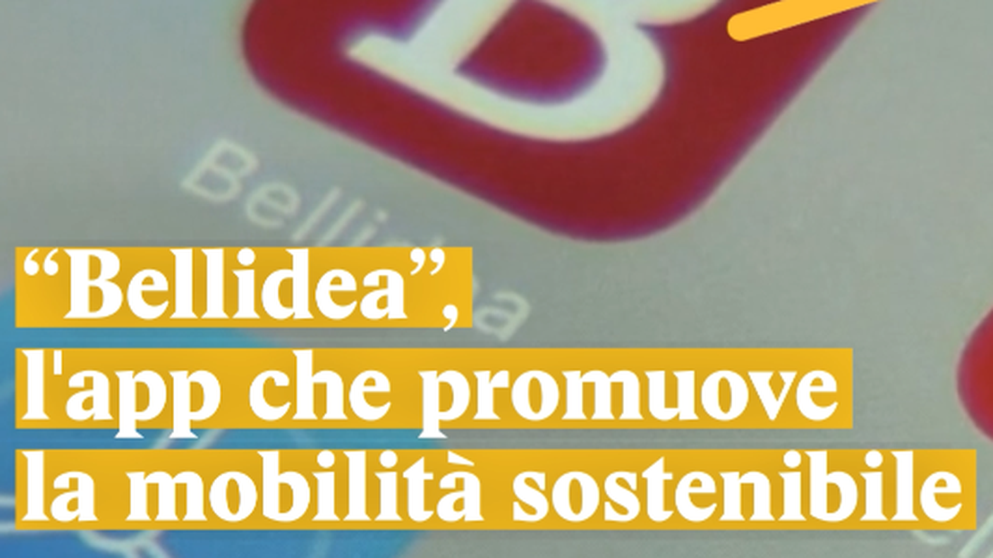 Bellidea, l'app che promuove la mobilità sostenibile