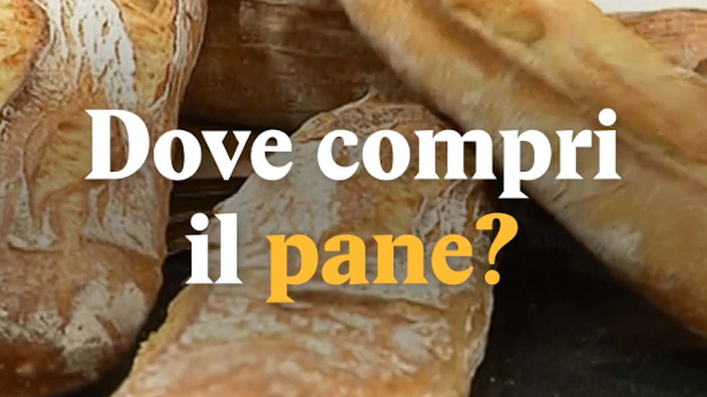 Dove compri il pane?