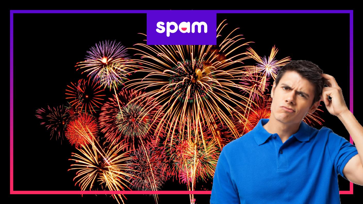 Vietare i fuochi d'artificio