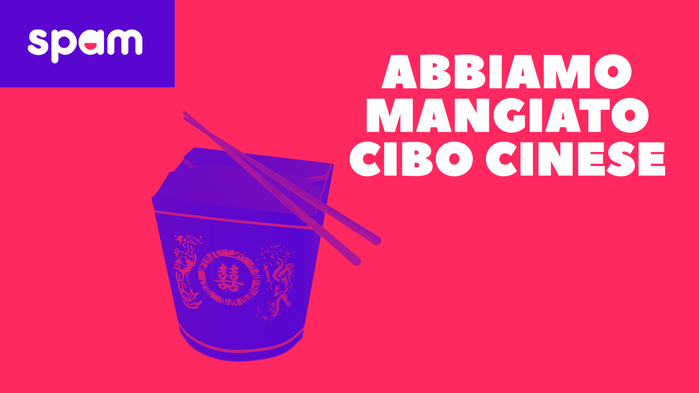 ABBIAMO MANGIATO CIBO CINESE