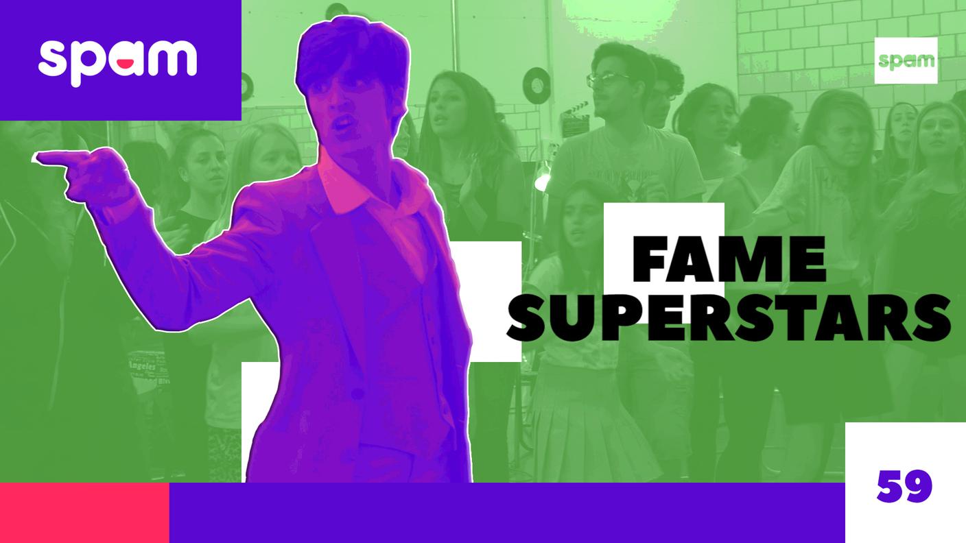 SPAM FAME SUPERSTARS COVER