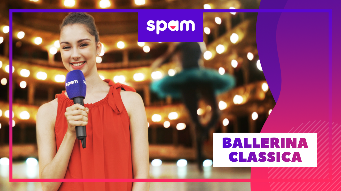 Spam ballerina classica
