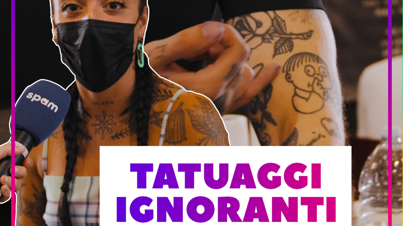 spam tattoo ignoranti